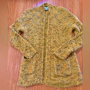 WOVEN HEART - COZY, FUZZY & SUPER COMFY CARDIGAN